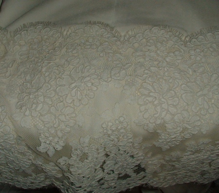 Ivory Alencon Lace